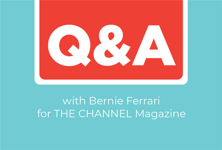 Bernie Ferrari Q&A in The Channel Magazine